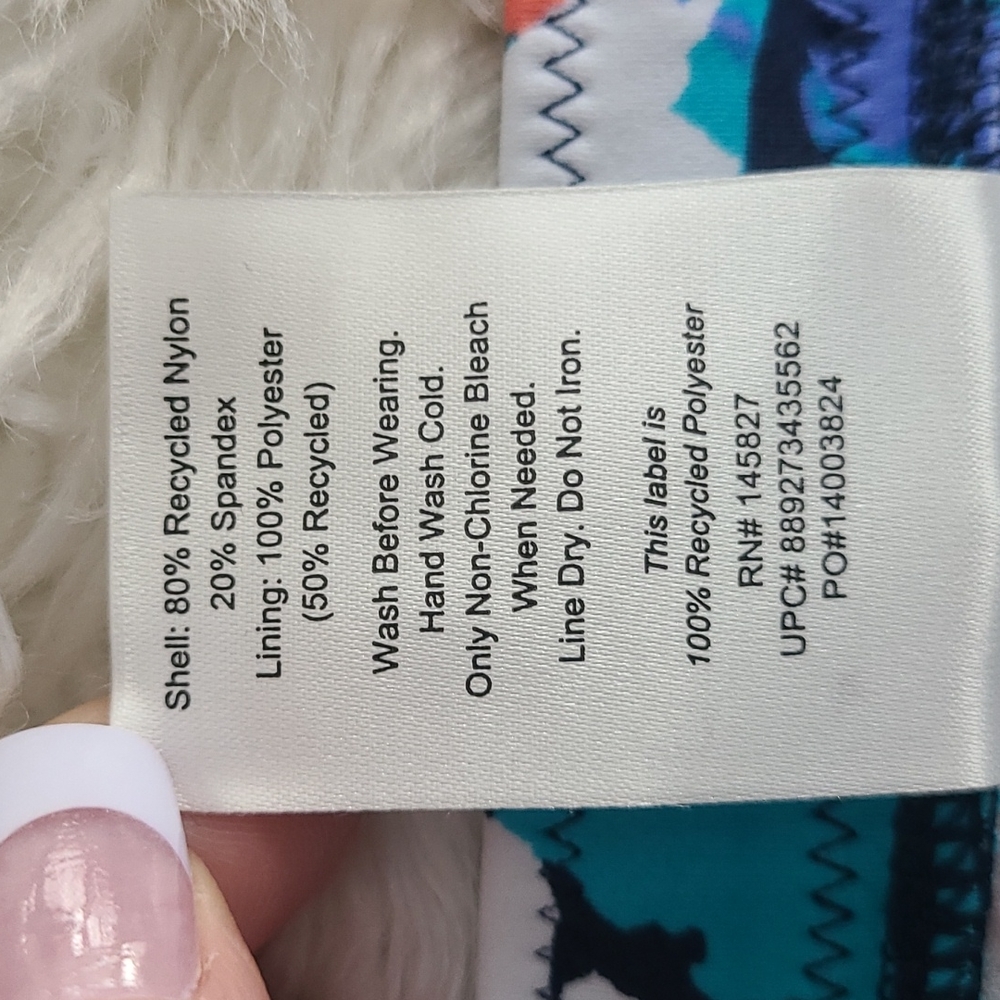 Eco Beach Swim Hipster. NWT Size XL. Multicolor - Picture 4 of 6